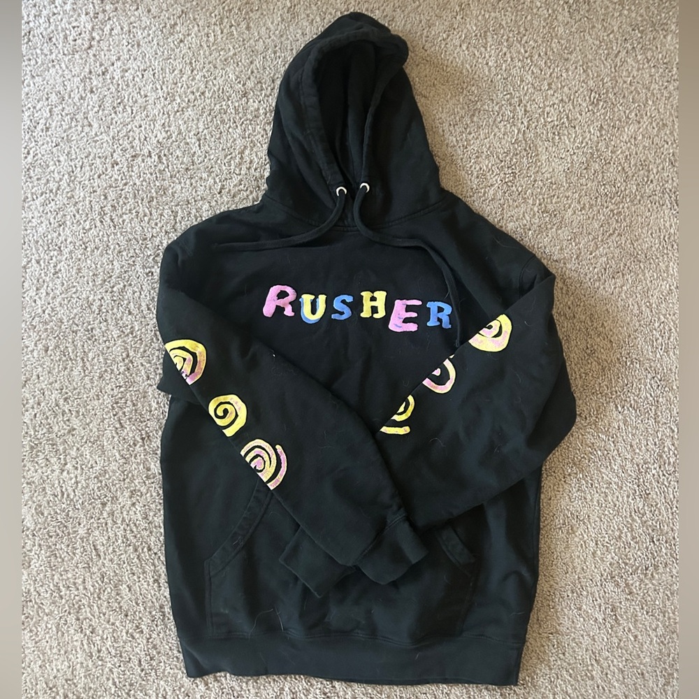Big Time Rush "Can't Get Enough" 2023 Tour Hoodie - Black - Size Medium